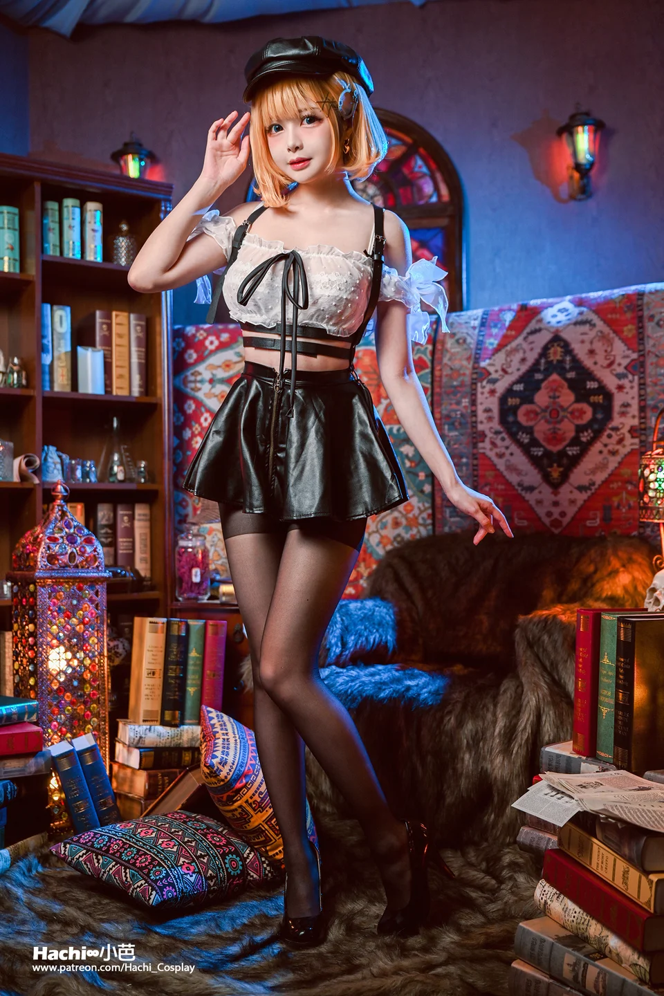 Hachi小芭 - Watson Amelia [14P-45MB] tg@simisebaisi 【丝足阁】004.webp